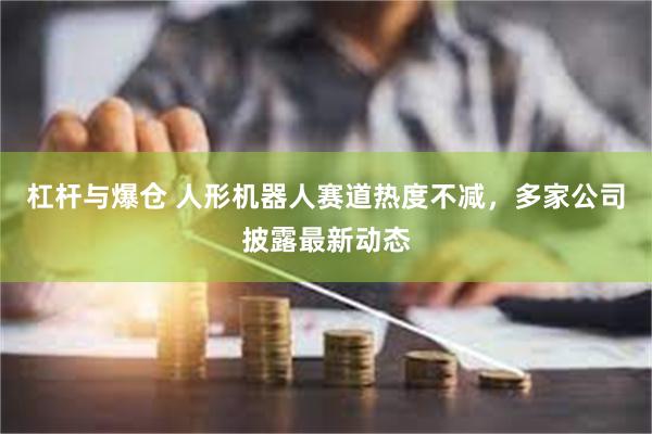 杠杆与爆仓 人形机器人赛道热度不减，多家公司披露最新动态