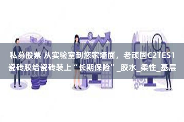 私募股票 从实验室到您家墙面，老顽固C2TES1瓷砖胶给瓷砖装上“长期保险”_胶水_柔性_基层