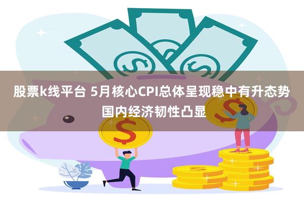 股票k线平台 5月核心CPI总体呈现稳中有升态势 国内经济韧性凸显